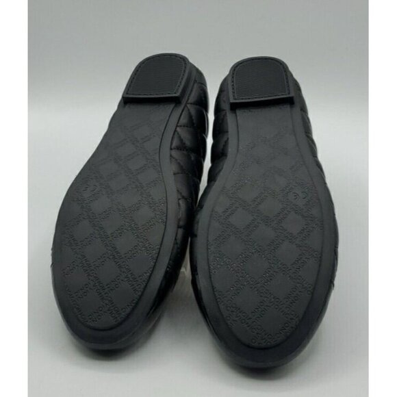 Vionic Shoes Womens Black Leather Quilted Desiree Cap Toe Ballet Flats Casual 7 - Picture 10 of 13